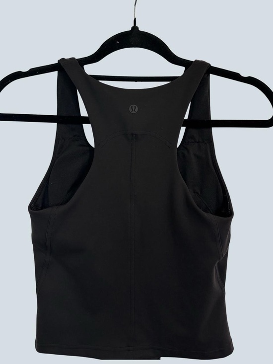 lululemon athletica Tops - Lululemon Black Instill Women’s Tank Top. Size 4. Like New Condition.